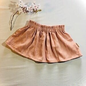Dusky Pink Forget-me-not Skirt